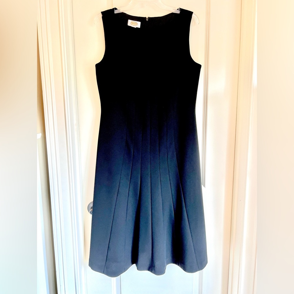 Women’s Black Fit and Flare Talbots Dress. 14. EUC